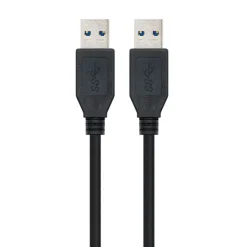 Cable  Nanocable USB 3.0 A-M A-M 1.0m Negro
