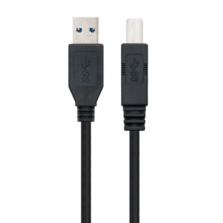 Cable Nanocable USB 3.0 A-M a B-M 2.0m Negro