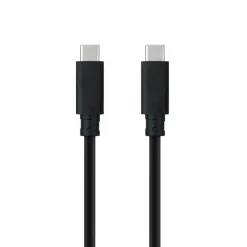 Cable Nanocable USB 3.1 4K 60Hz 5A C a USB-C 0.5m Negro