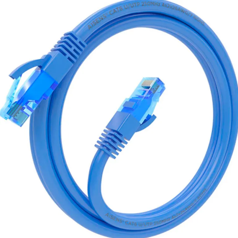 Cable Red Aisens A135-0799 RJ45 Cat.6 UTP AWG26 1m Azul