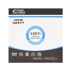Cable Red Nanocable RJ45 CAT6 UTP-R 100M