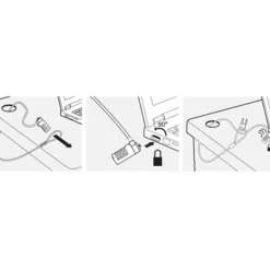 Cable Seguridad Ewent Candado Combinación Para Portátil