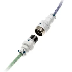 Cable Teclado Ducky Cable Espiral Verde/Azul