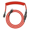 Cable Teclado Glorious PC Gaming Race Cable Espiral Crimson Red