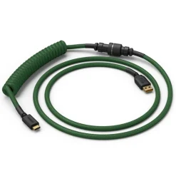 Cable Teclado Glorious PC Gaming Race Cable Espiral Verde
