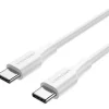 Cable USB Vention TRCWF Tipo C Hasta 60W 480Mbps 1m Blanco