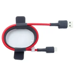 Cable USB Xiaomi Braided USB Type-C 100 cm Rojo