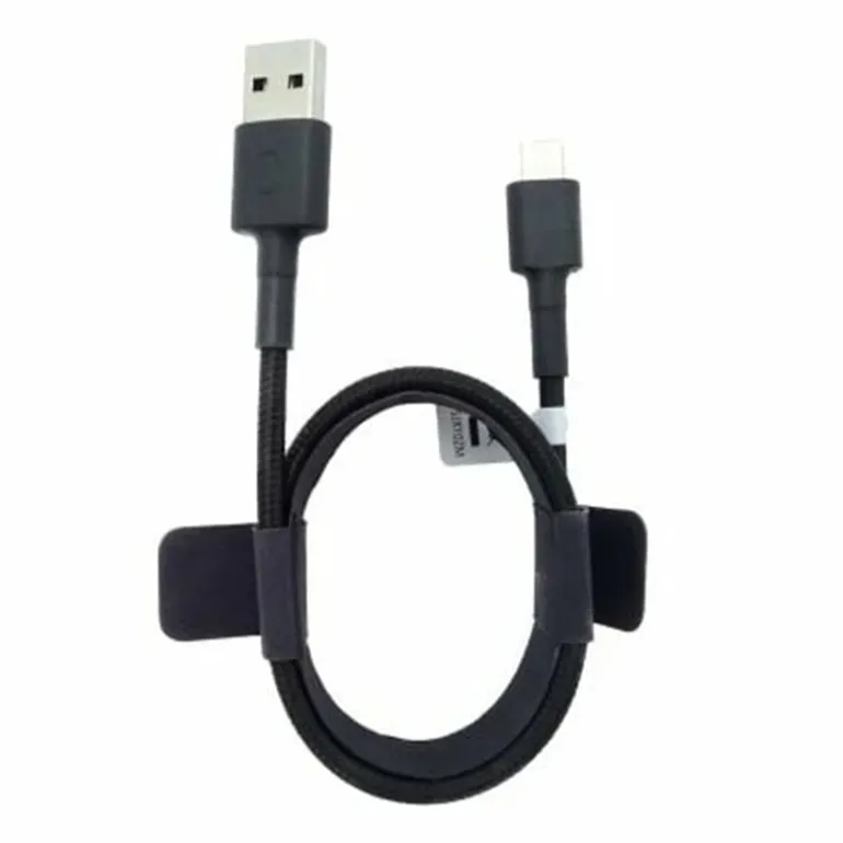 Cable USB Xiaomi Braided USB Type-C 100 cm Negro