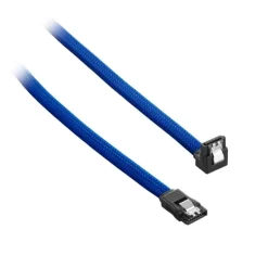 CableMod ModMesh Right Angle SATA 3 30cm Azul - Cable SATA
