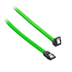 CableMod ModMesh Right Angle SATA 3 30cm Verde Claro - Cable SATA