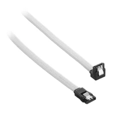 CableMod ModMesh Right Angle SATA 3 60cm Blanco - Cable SATA