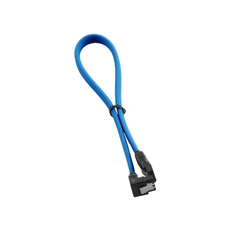 CableMod ModMesh Right Angle SATA 3 30cm Azul Claro - Cable SATA
