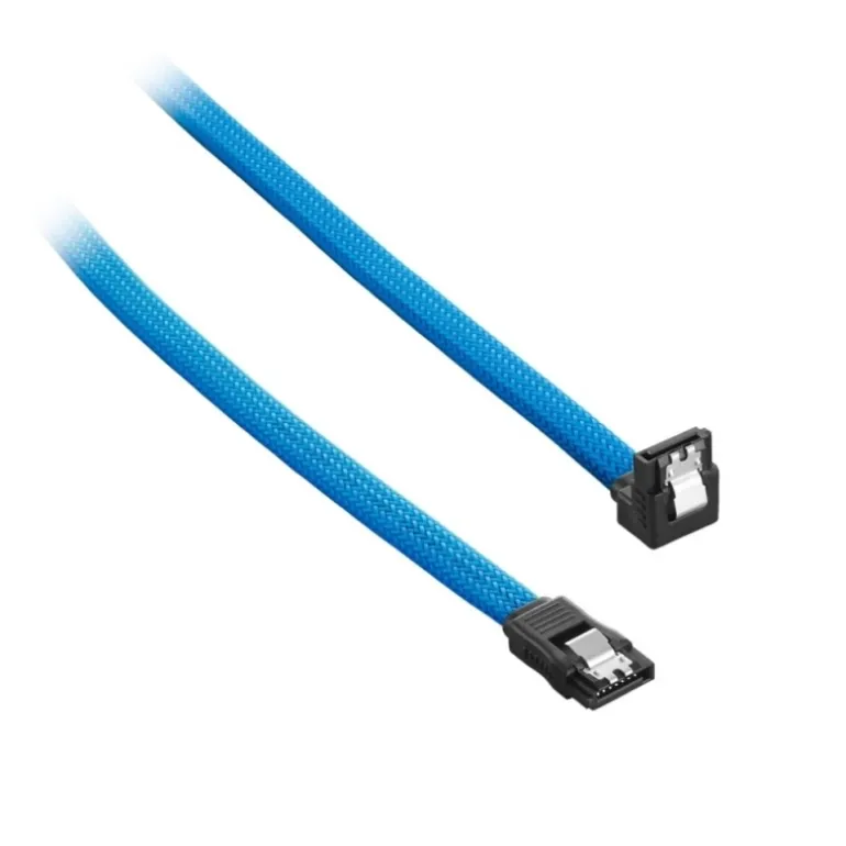 CableMod ModMesh Right Angle SATA 3 30cm Azul Claro - Cable SATA