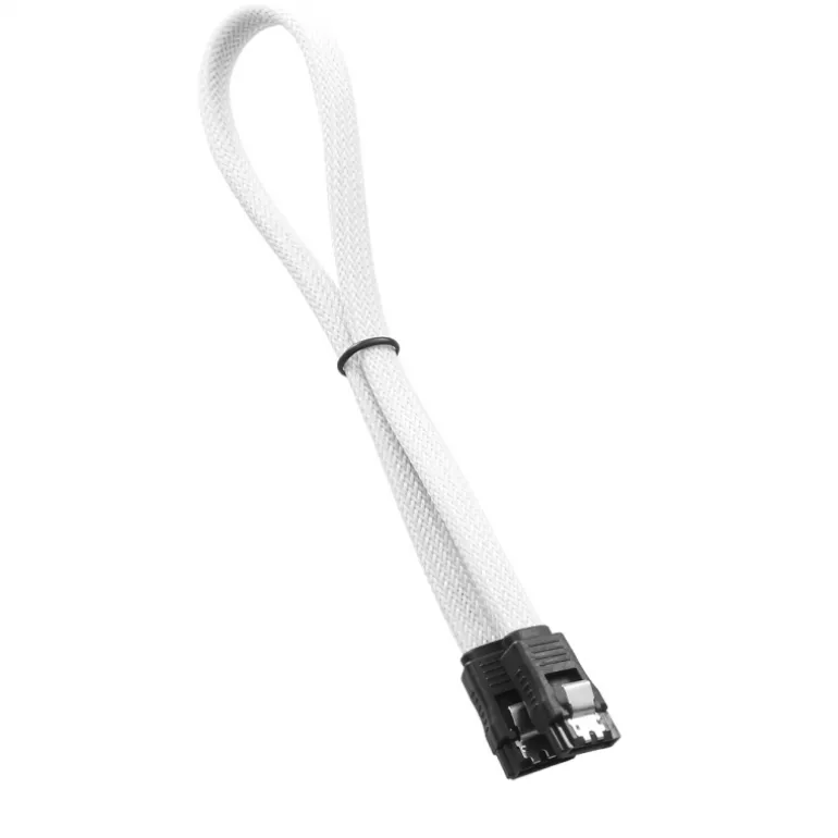 CableMod ModMesh SATA 3 Cable 30cm Blanco - Cable SATA