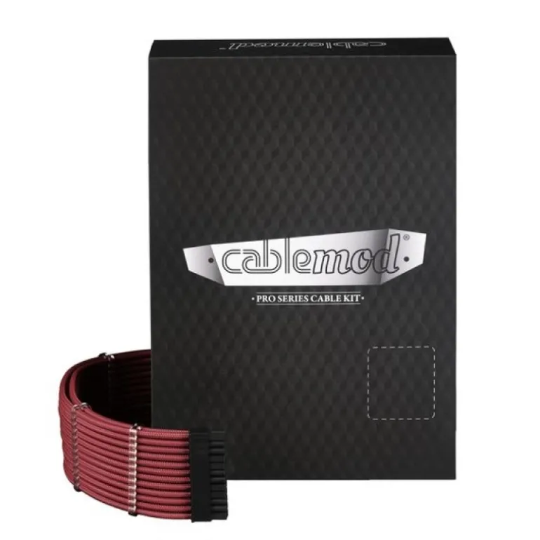 CableMod PRO ModMesh C-Series AXi/HXi/RM Rojo Rojo Sangre - Kit Cables