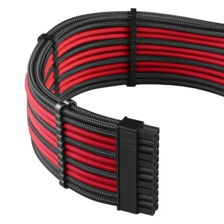 CableMod PRO ModMesh C-Series AXi/HXi/RM Negro/Rojo - Kit Cables