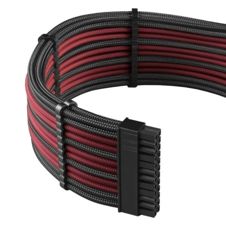 CableMod PRO ModMesh C-Series AXi/HXi/RM Negro/Rojo Sangre - Kit Cables