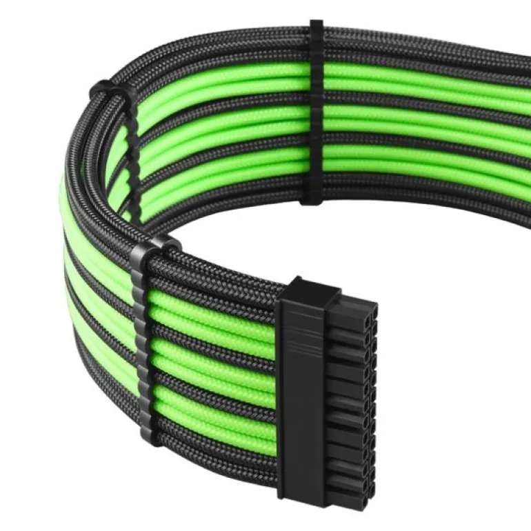CableMod PRO ModMesh C-Series AXi/HXi/RM Negro/Verde Claro - Kit Cables