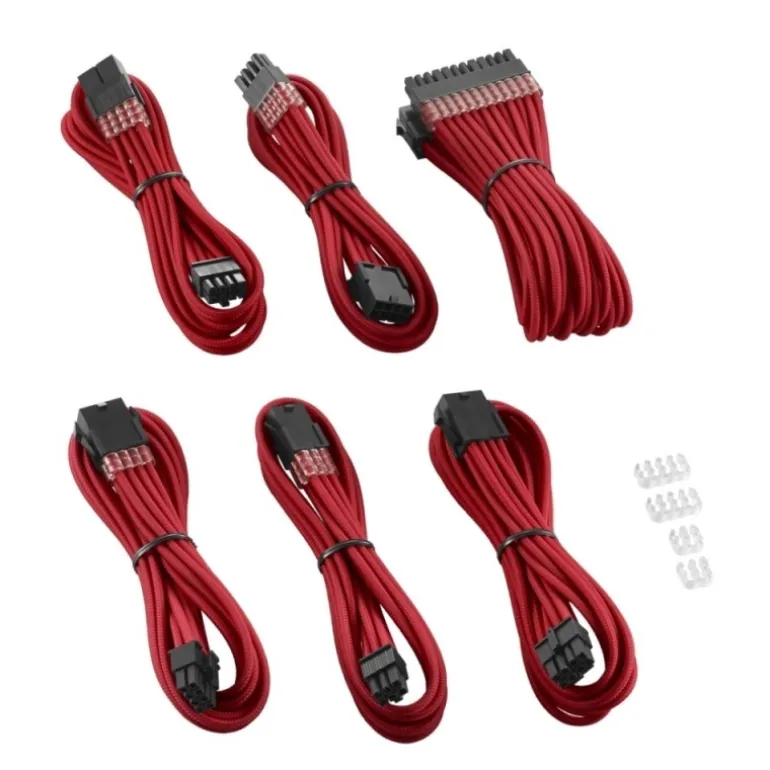 CableMod PRO ModMesh Extensión Rojo - Kit Cables