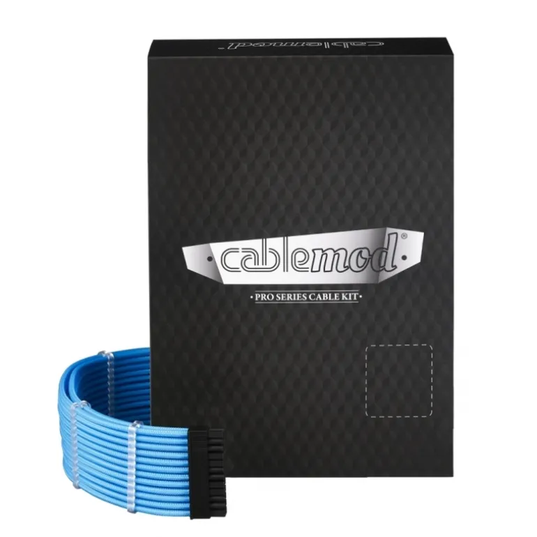 CableMod PRO ModMesh RT-Series Asus/Seasonic Azul Claro - Kit Cables