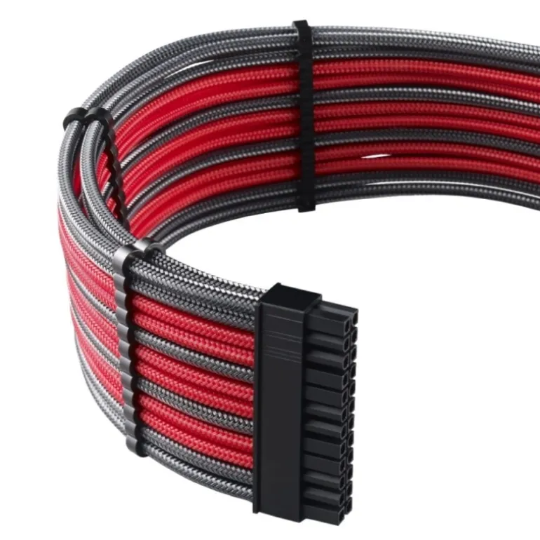 CableMod PRO ModMesh RT-Series Asus/Seasonic Carbón Rojo - Kit Cables