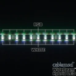 CableMod WideBeam Hybrid Kit 30cm RGB/W - Tira LED