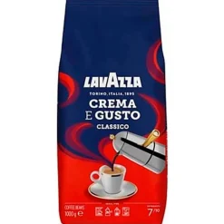 Café En Grano Lavazza Crema e Gusto Clásico 7/10 1Kg