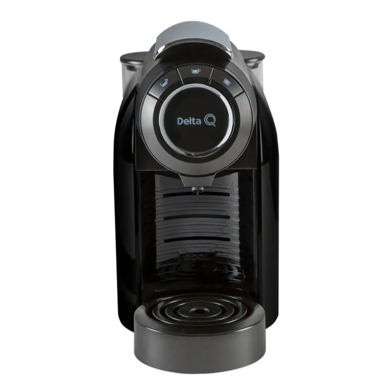 Cafetera Cápsulas Delta Qool Evolution Negra