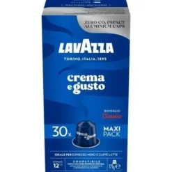 Caja 30 Cápsulas Lavazza Crema e Gusto Clásico
