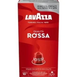 Caja 10 Cápsulas Lavazza Qualitá Rossa