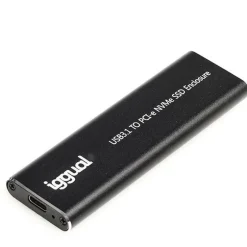 Caja Externa iggual USB-C 3.1 SSD M.2 NVMe Y SATA