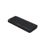 Caja Externa TooQ Shinobi RGB Para SSD M.2 Negro