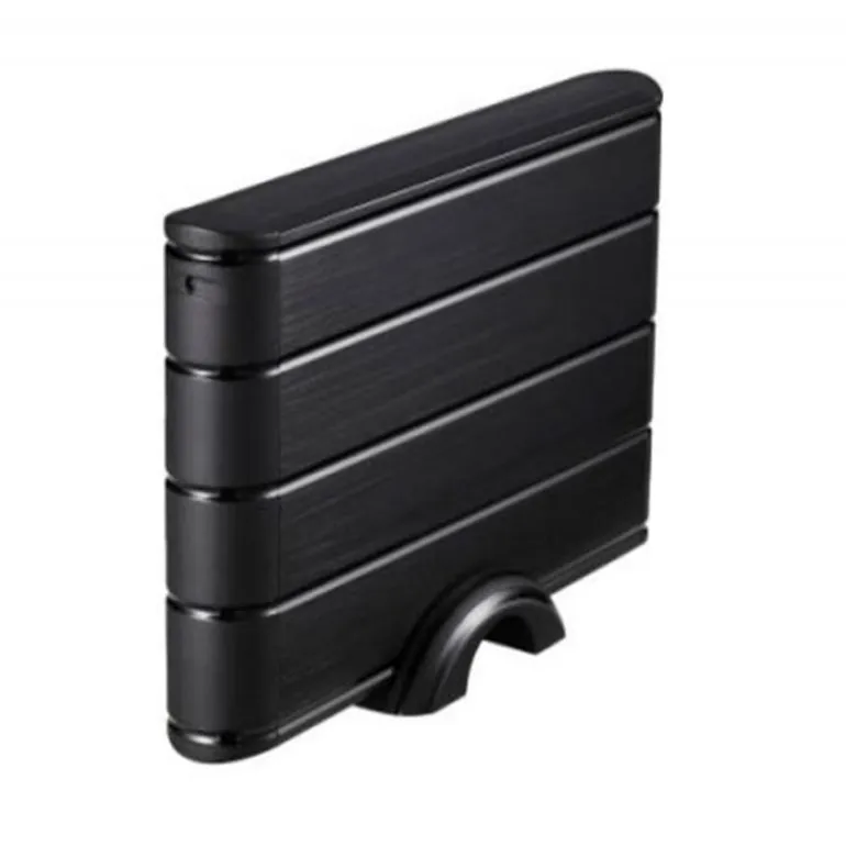 Caja Externa TooQ TQE-3530B 3.5"- SATA3 - USB 3.0 - Negra