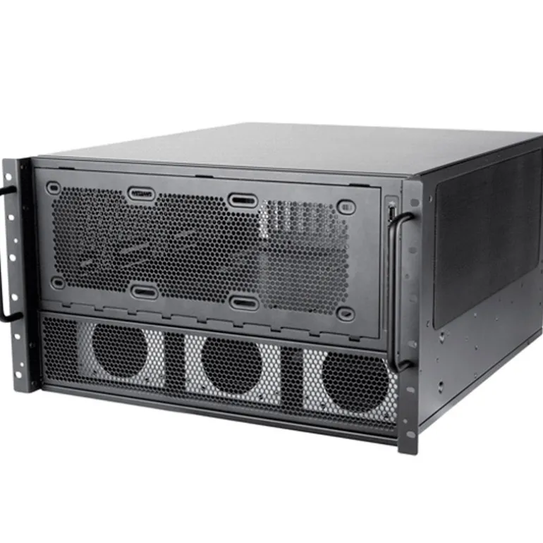 Caja Rack SilverStone RM600 6U Negro