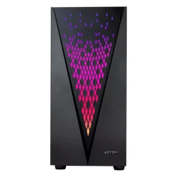 Caja/Torre Abysm Danube Kolpa ARGB Negro