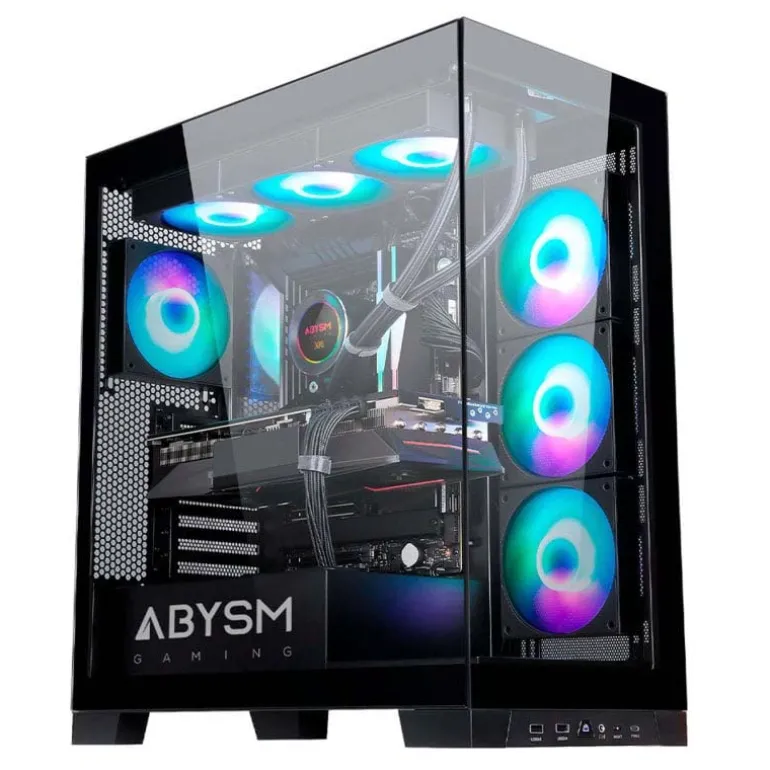 Caja/Torre Abysm Danube Sava H500 Negro