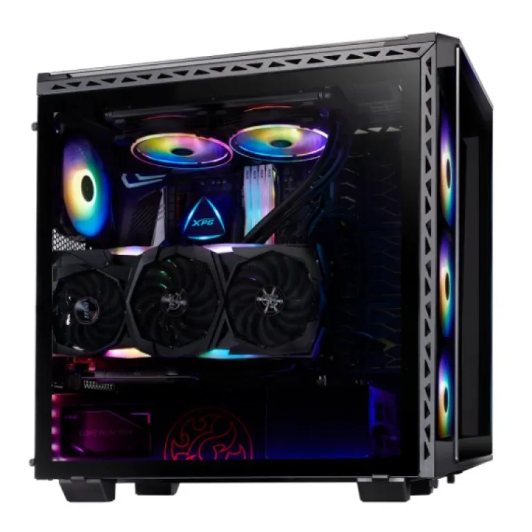 Caja/Torre Adata XPG Battlecruiser ARGB Black Cristal Templado