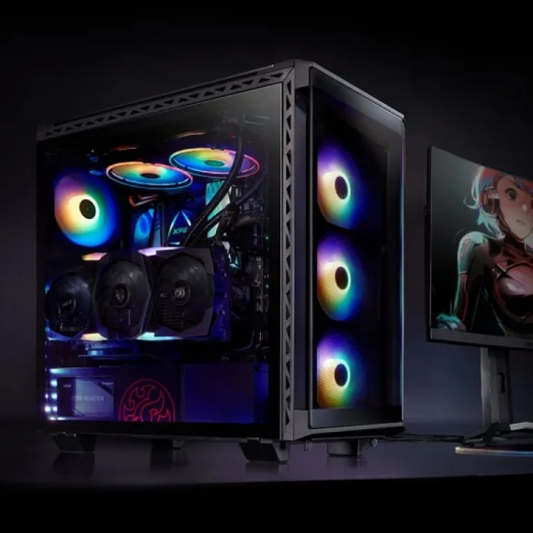 Caja/Torre Adata XPG Battlecruiser ARGB Black Cristal Templado