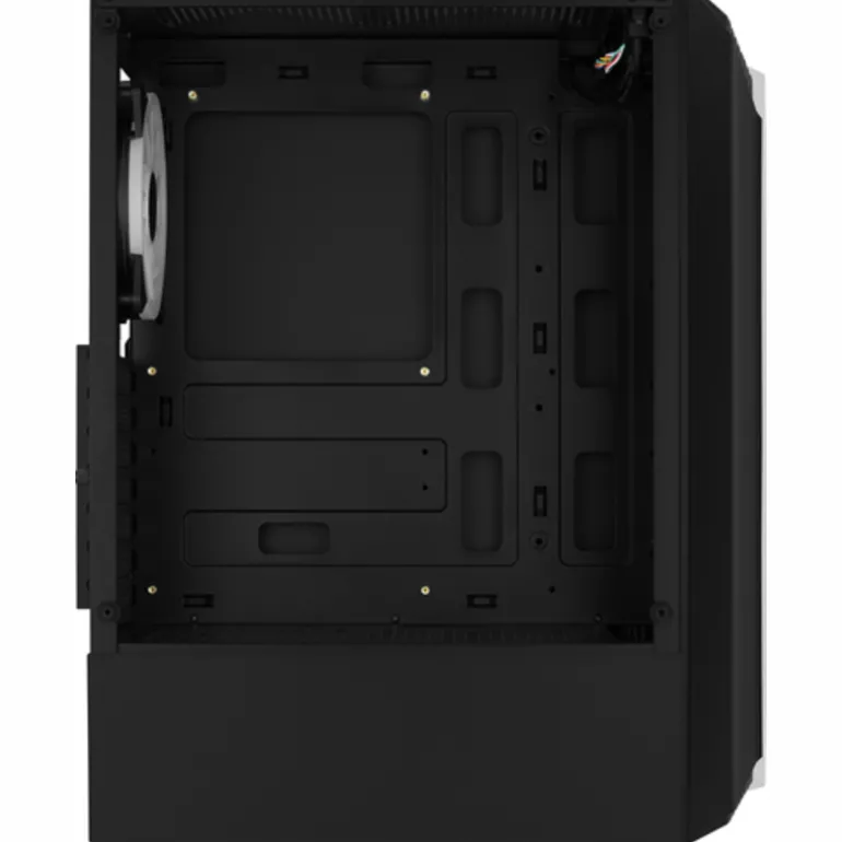Caja/Torre Aerocool Bionic V2 RGB Cristal Templado Negro