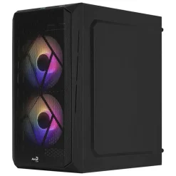 Caja/Torre Aerocool CS 107 V2 RGB Negro