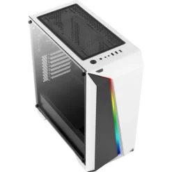 Caja/Torre Aerocool Cylon Pro Cristal Templado Blanco