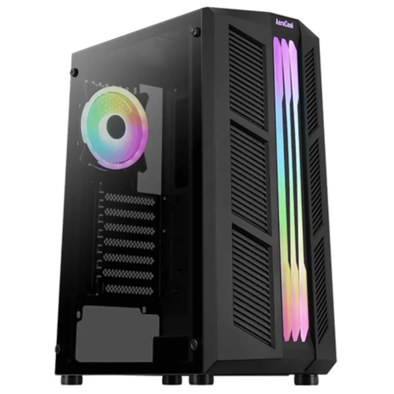 Caja/Torre Aerocool Prime v2 RGB Cristal Templado