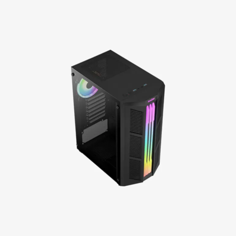 Caja/Torre Aerocool Prime v2 RGB Cristal Templado