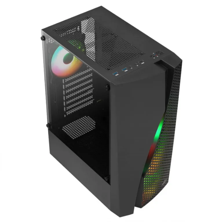 Caja/Torre Aerocool Wave V3 ARGB Negro