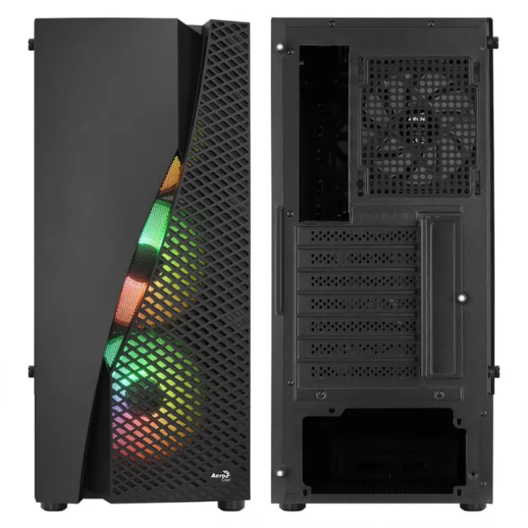 Caja/Torre Aerocool Wave V3 ARGB Negro