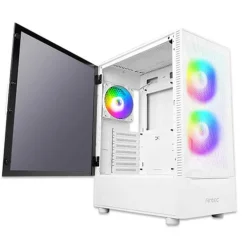 Caja/Torre Antec NX410 Gaming White Cristal Templado