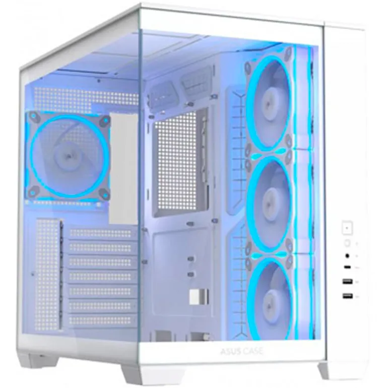 Caja/Torre Asus A32 Plus TG ARGB Blanco
