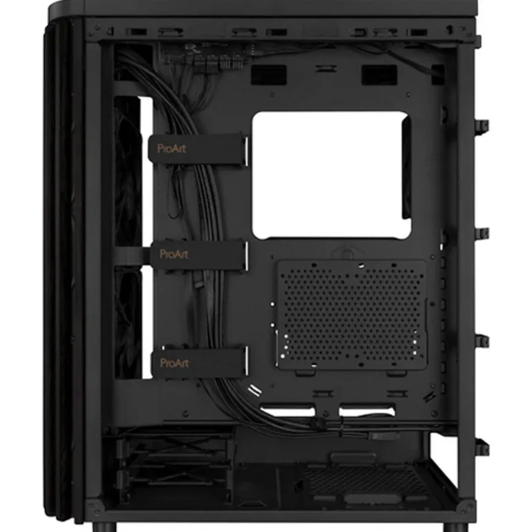 Caja/Torre Asus ProArt PA401 Wood Edition Mesh Panel Negro