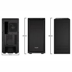 Caja/Torre be quiet! Pure Base 600 Negro