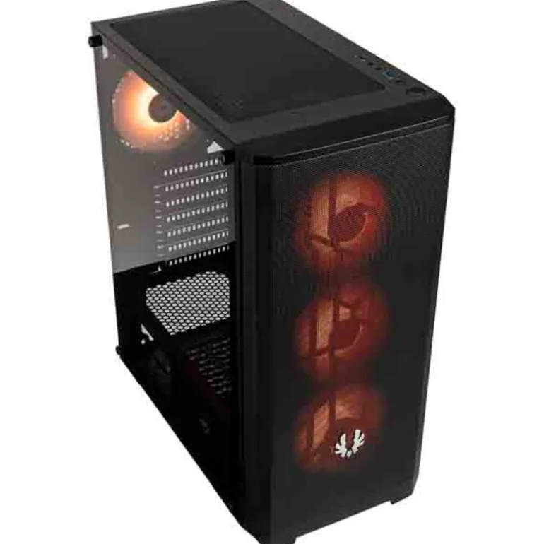 Caja/Torre BitFenix Nova Mesh SE ARGB Black Cristal Templado